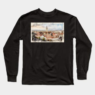 Sibiu, Romania from the Council Tower Long Sleeve T-Shirt